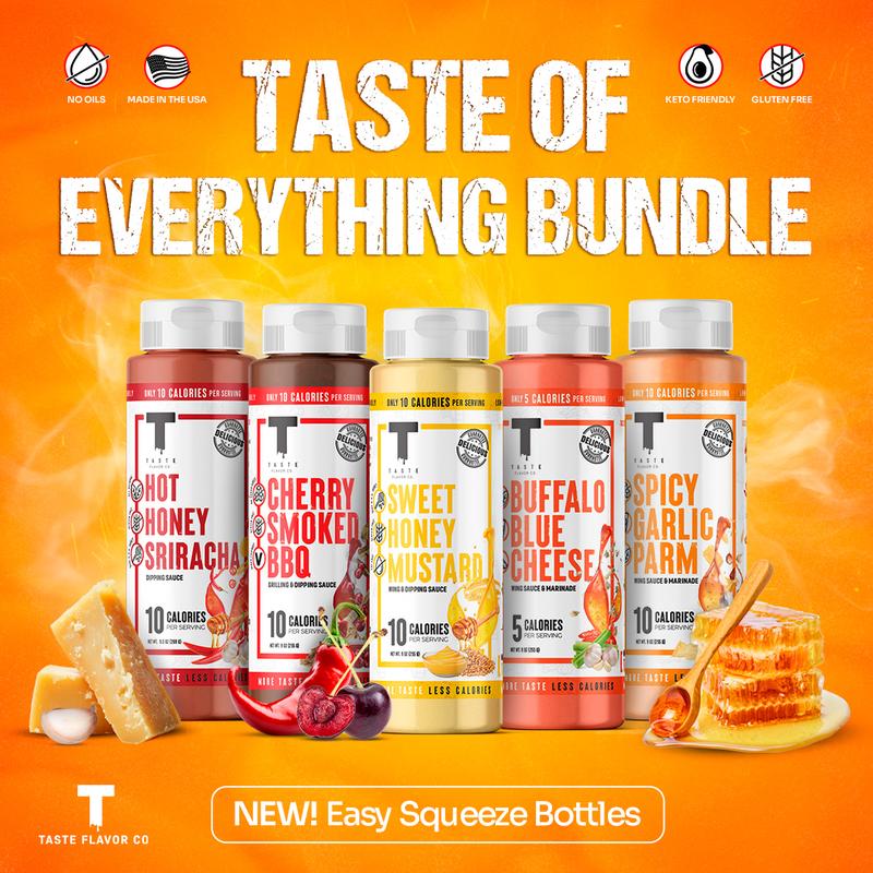FORMD - Taste of Everything Bundle - Variety 5 Pack of Low Calorie Sauces