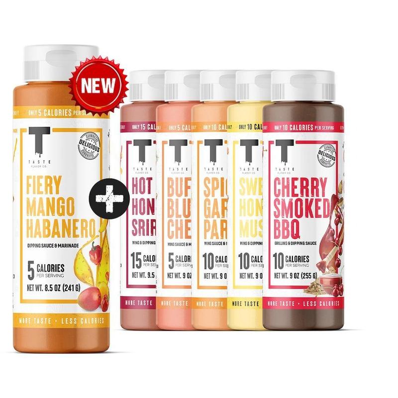 FORMD - Taste of Everything Bundle - Variety 5 Pack of Low Calorie Sauces