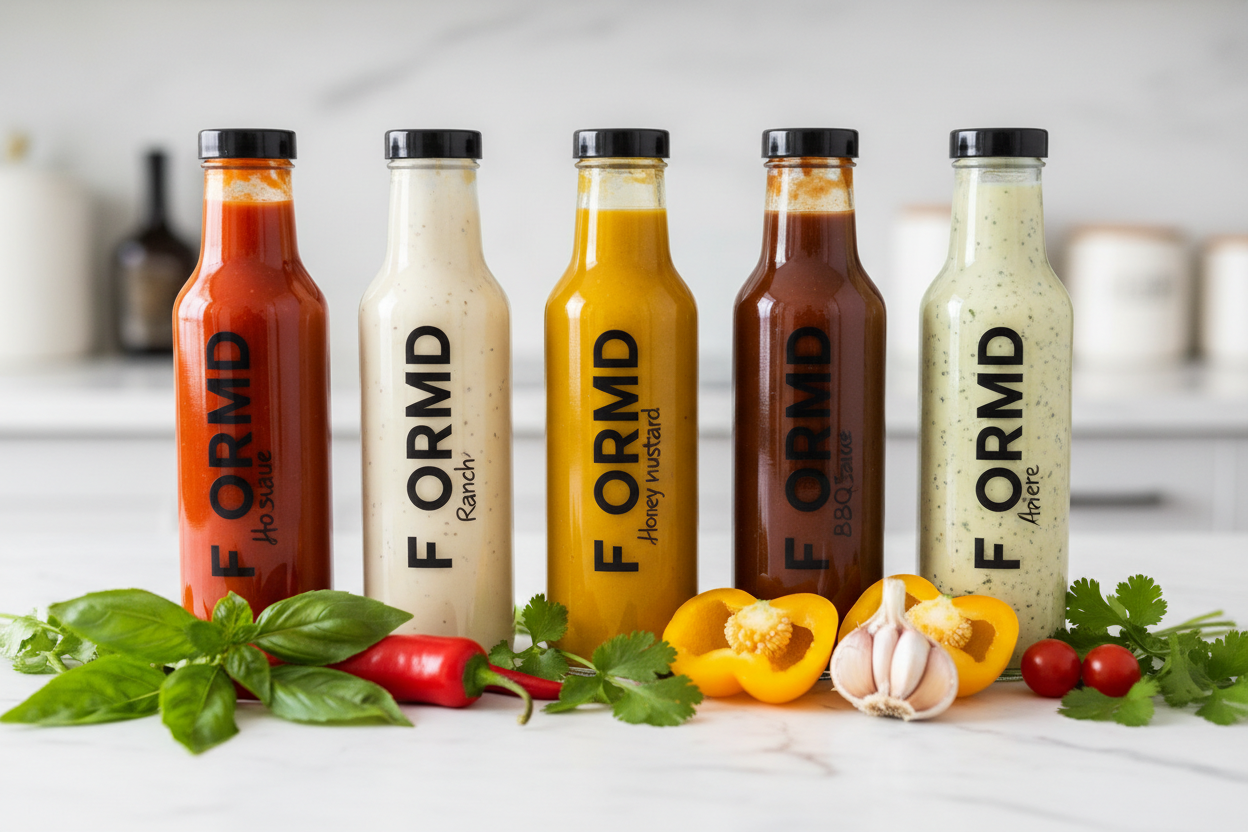 Low Calorie alternative sauces from FORMD